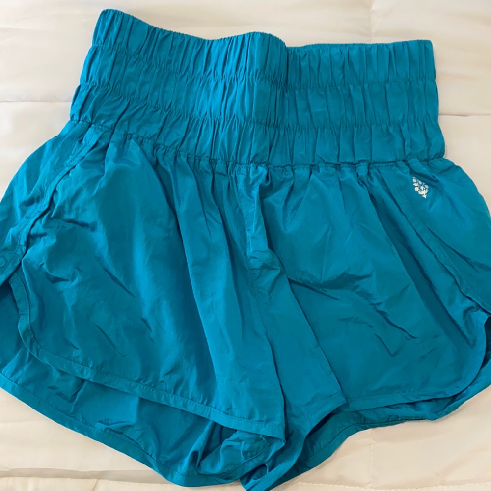 Blue Althetic Shorts Free People